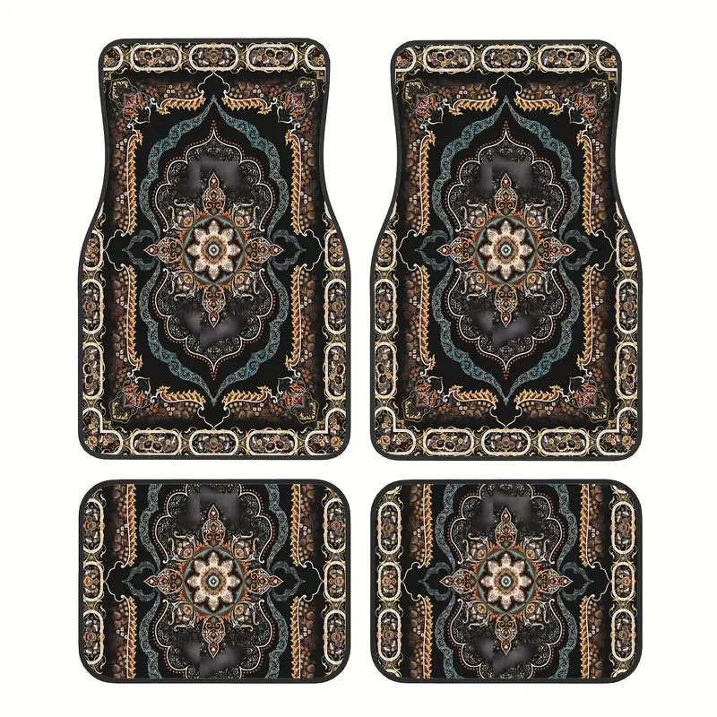 Oriental Car Mats- Complete Set of 4