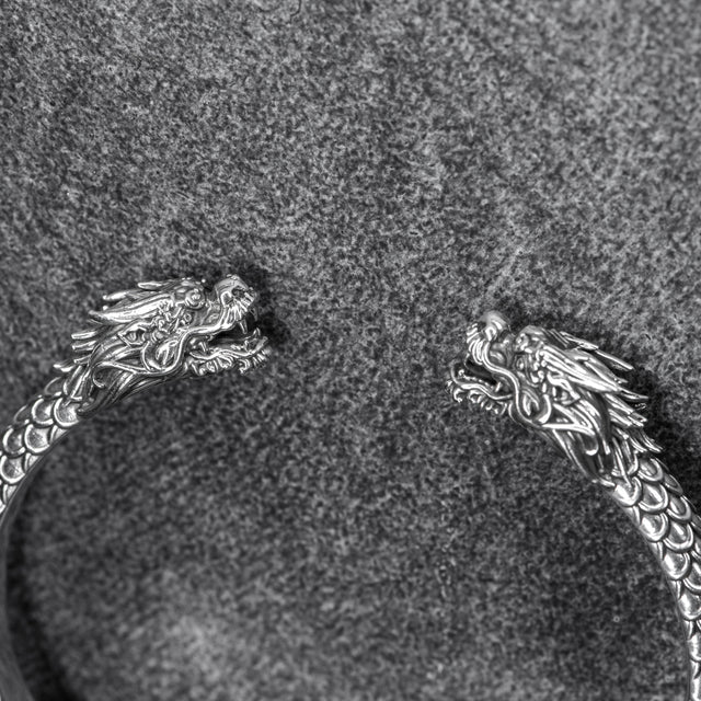 ORIGINAL SILVER MAJESTIC DRAGONS CUFF