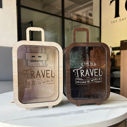 💰 Suitcase Piggy Bank