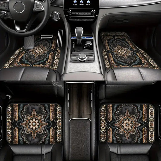 Oriental Car Mats- Complete Set of 4