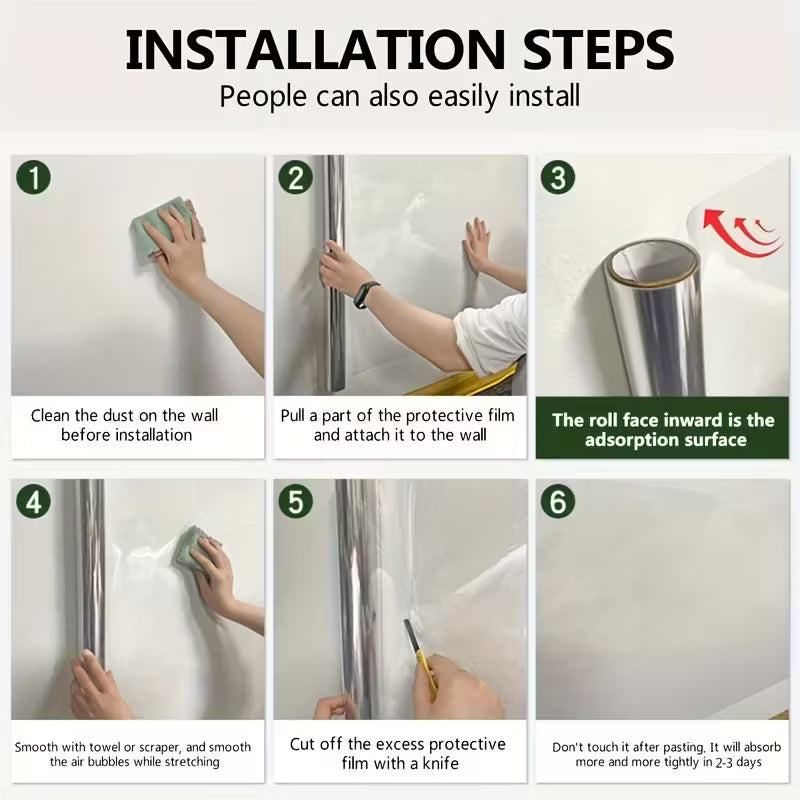 Transparent Kitchen Backsplash Wall Protector