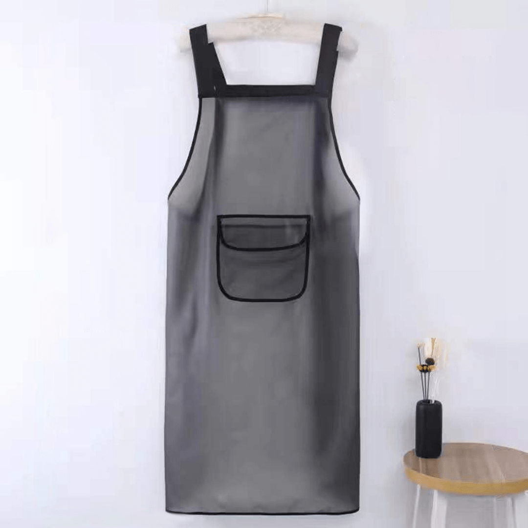 Transparent Waterproof Kitchen Apron