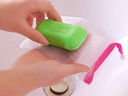 Exfoliating Mesh Soap Bag- Pack of 5