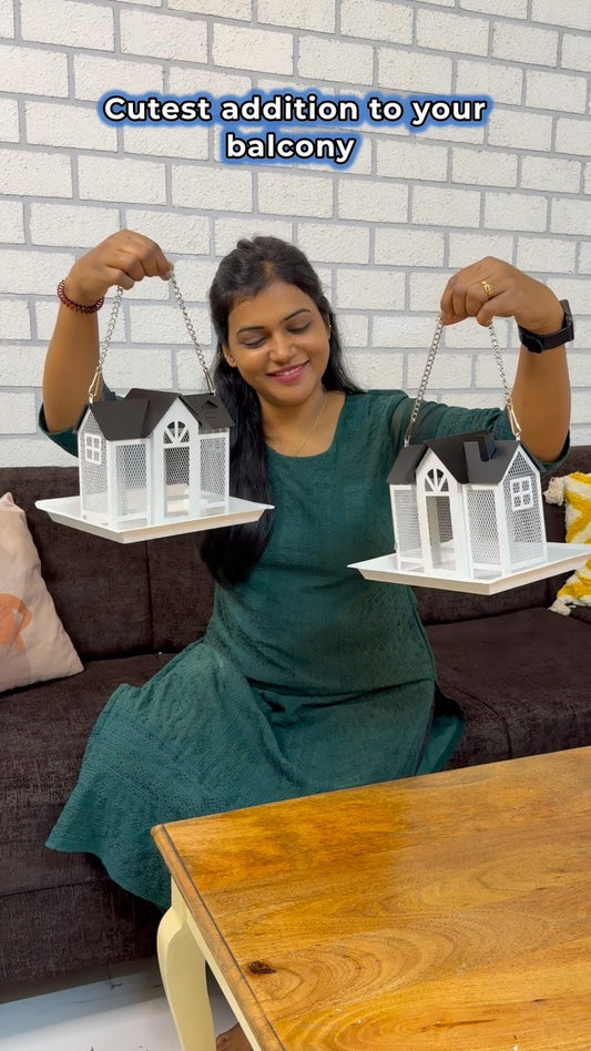 BIRD OUTDOOR FEEDER HOUSE