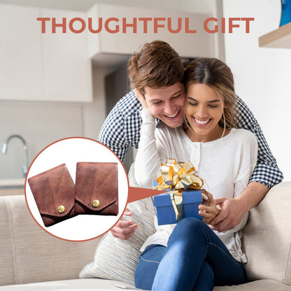 Multi-functional Leather Compact Wallet