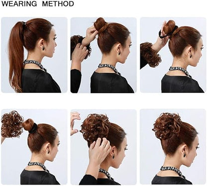 Premium Messy Hair Bun Scrunchies