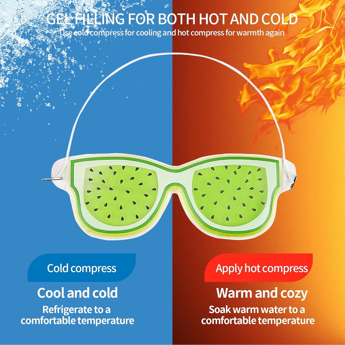 Cooling Eye Ice Pack for Night