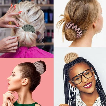 Lazy Bird's Nest Plate Hairpin- Pack of 2