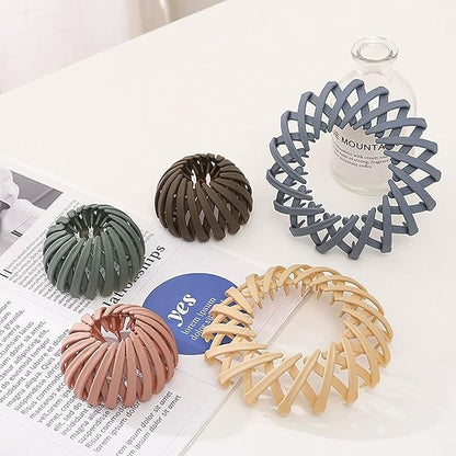 Lazy Bird's Nest Plate Hairpin- Pack of 2
