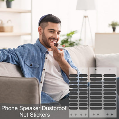 Mobile  Speaker Dust Cover Sticker pack of 10 pcs