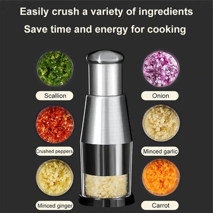 Pressed Garlic Chopper