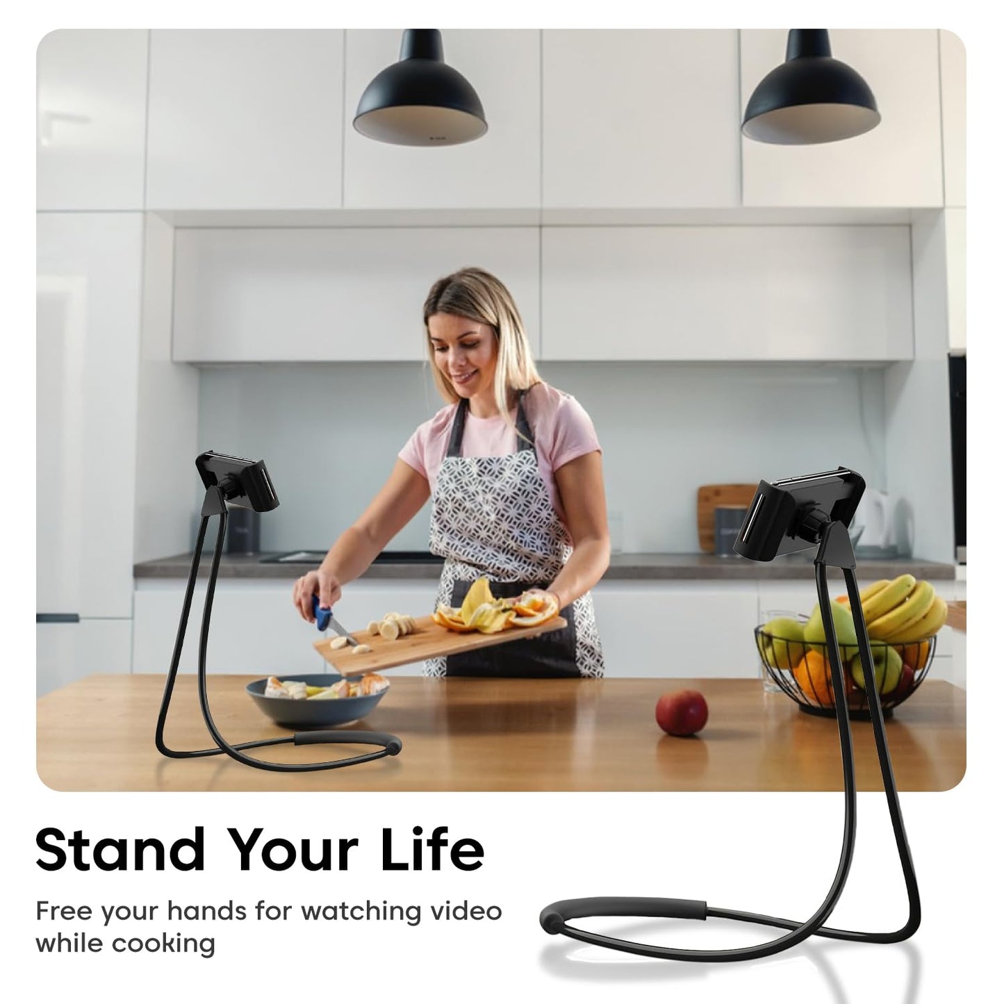 360° Rotating Neck Phone Holder