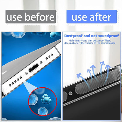 Mobile  Speaker Dust Cover Sticker pack of 10 pcs