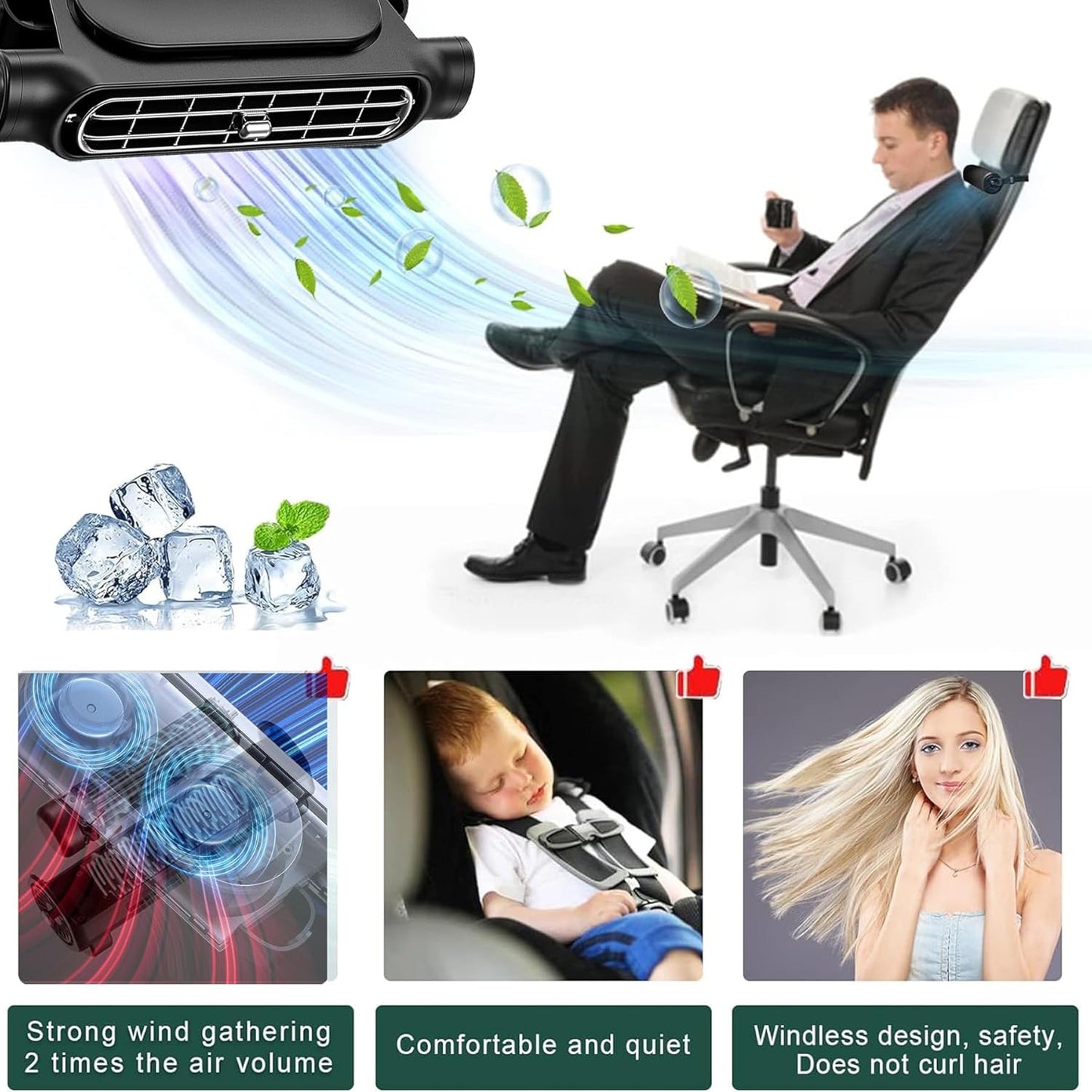 Car Seat Cooling Fan