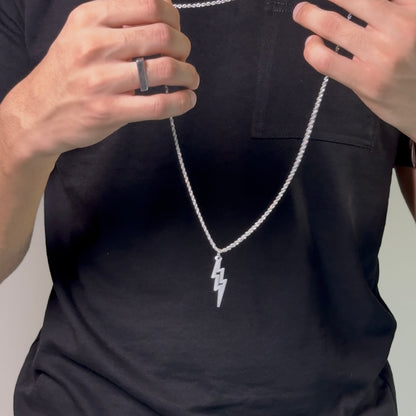LIGHTNING BOLT PENDANT