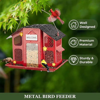 BIRD OUTDOOR FEEDER HOUSE