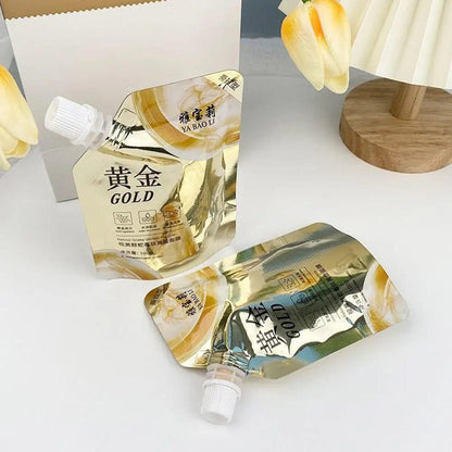 Deep Moisturizing Brightening Anti-aging Lifting Gold Mask Pouch