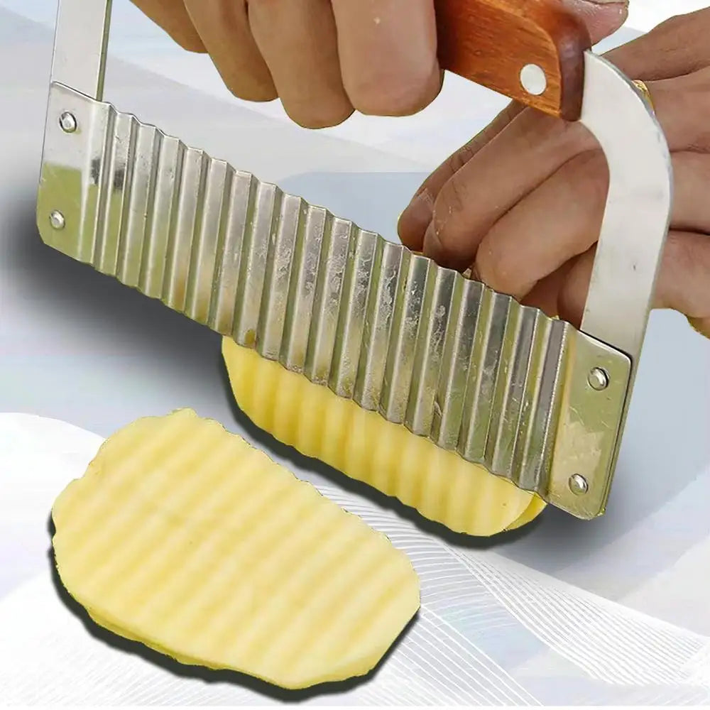 Stainless Steel Crinkle Cutter