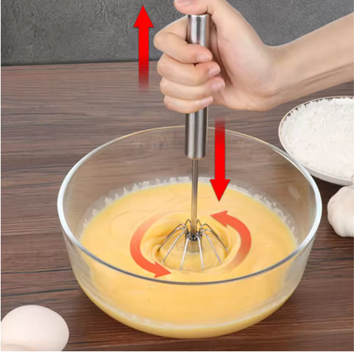 Semi-Automatic Egg Beater