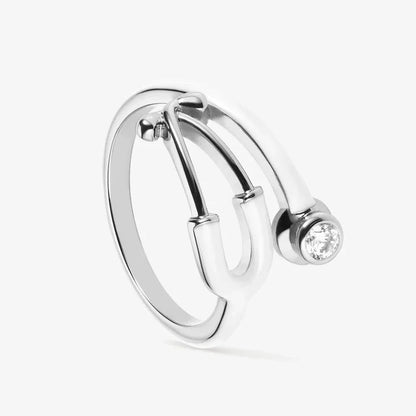 Stethoscope Enamel Ring