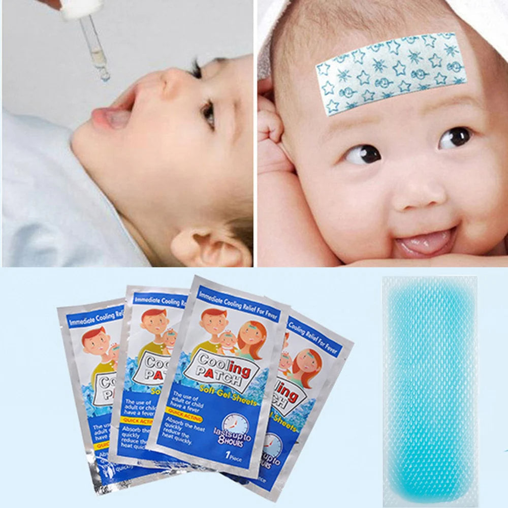 COOLING PATCHES FOR FEVER DOWN  pack of 6