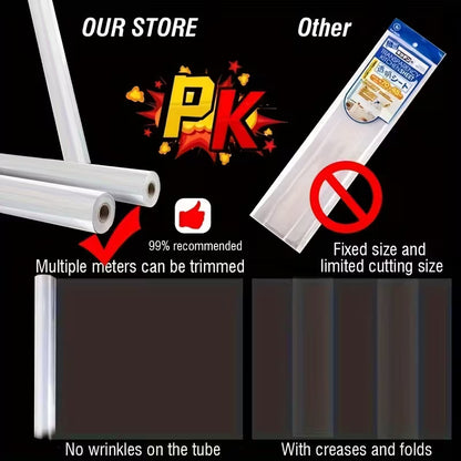 Transparent Kitchen Backsplash Wall Protector