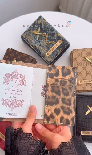 Premium Passport Cover with Metal Logo