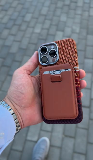 Phone Magnetic Wallet With Card Slot