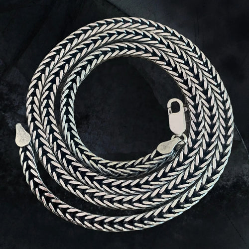 Sterling Silver Foxtail Chain