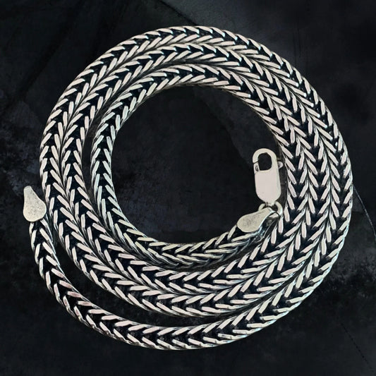 Sterling Silver Foxtail Chain