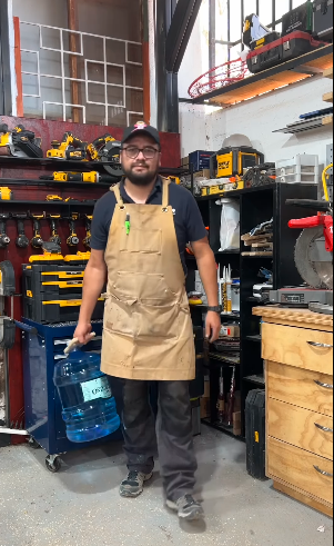 Wooden Gallon Water Can Carriers-Pack of 2