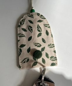 Jaswiichi: Green Leaf & Forest Design Bag