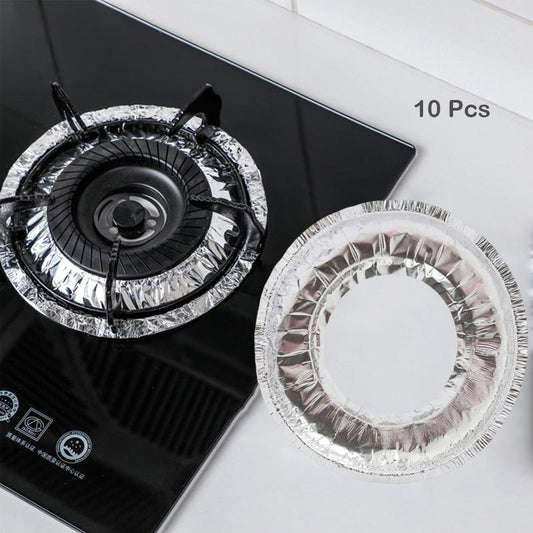Aluminium Stove Protector - 10 Pcs